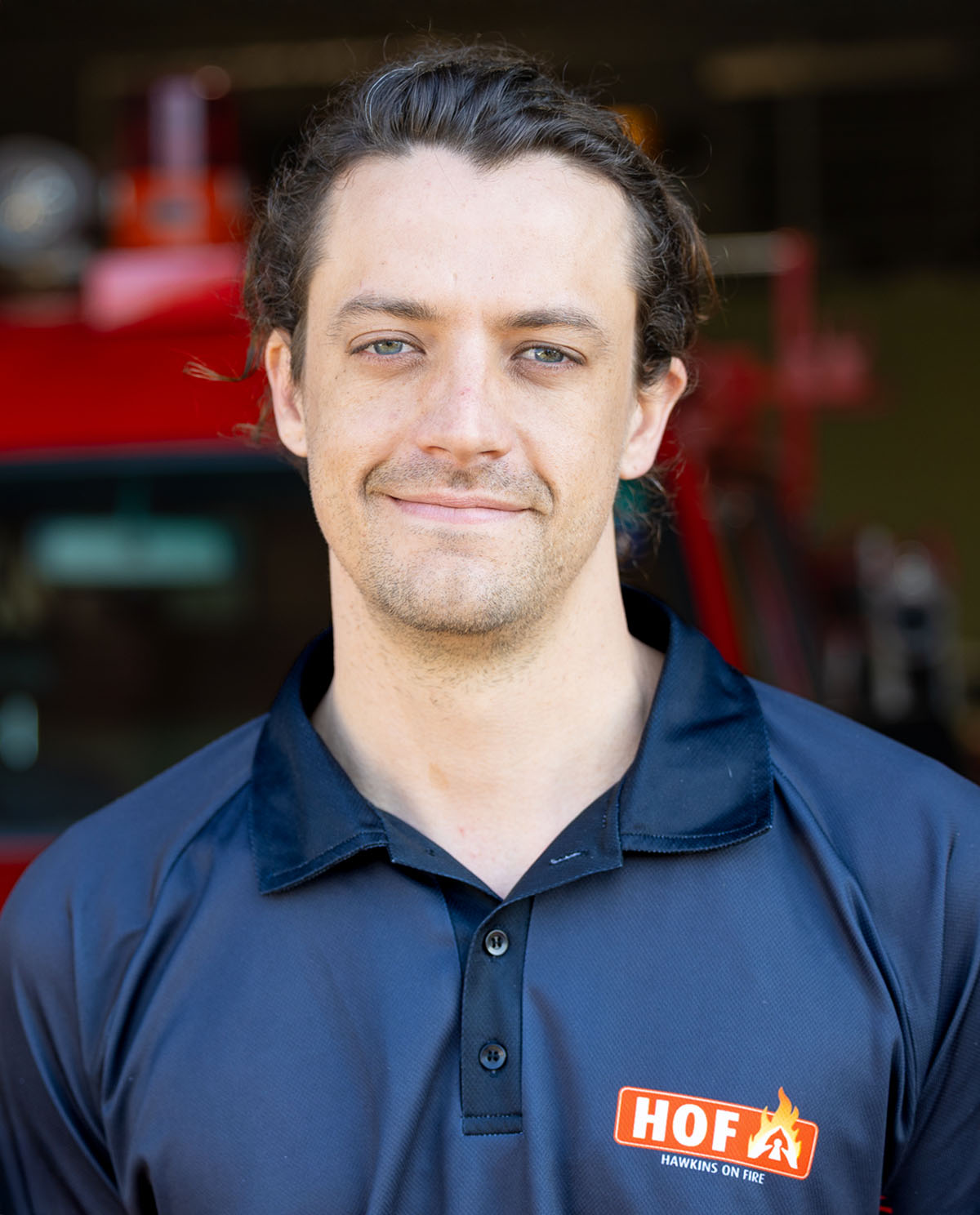 Justin Bullen HOF Fire Technician